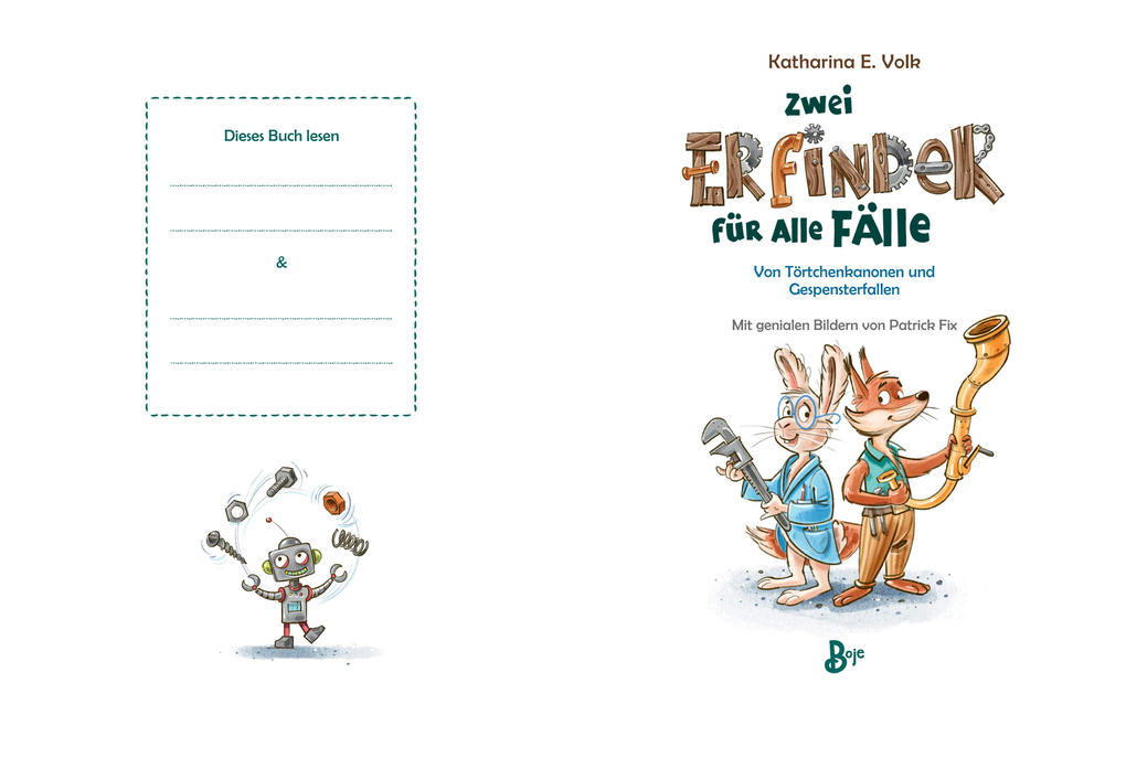 Weitere Ansicht: VORLESEN! Zwei Erfinder für alle Fälle - Von Törtchenkanonen und Gespensterfallen | Katharina E. Volk