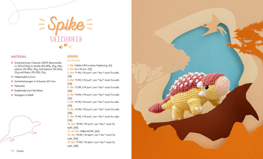 Weitere Ansicht: Mikos Häkelwelt - Dinos | Jacqueline Annecke