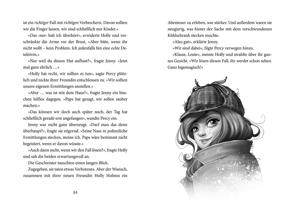 Weitere Ansicht: Holly Holmes und das magische Detektivbüro - Erster Fall: Der Jadedrache | Michael Peinkofer