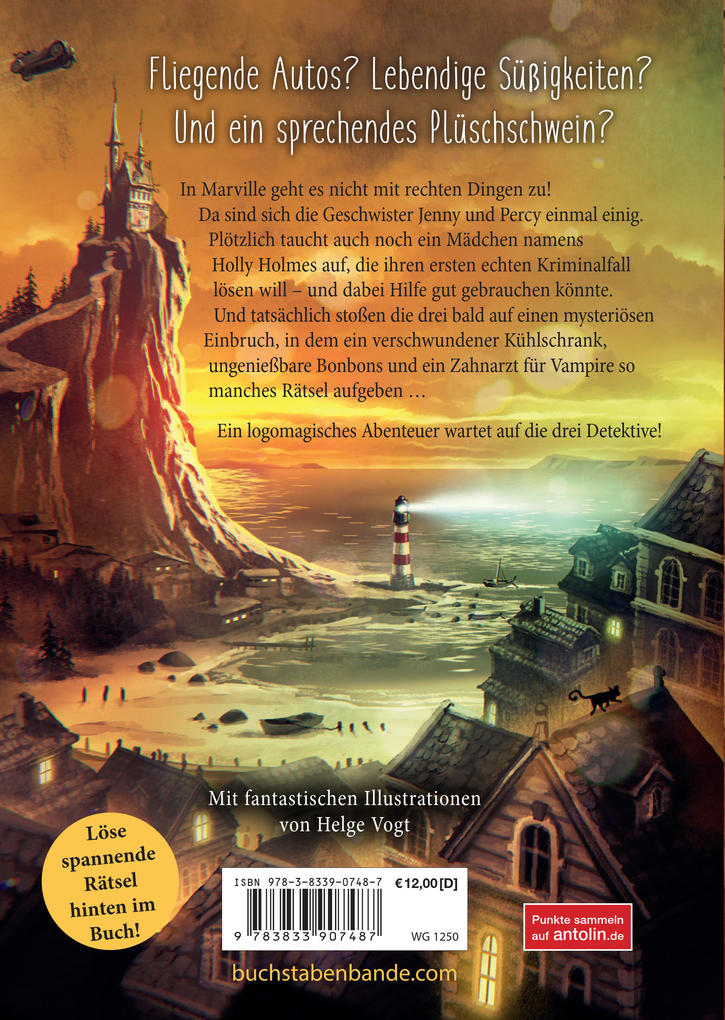 Weitere Ansicht: Holly Holmes und das magische Detektivbüro - Erster Fall: Der Jadedrache | Michael Peinkofer