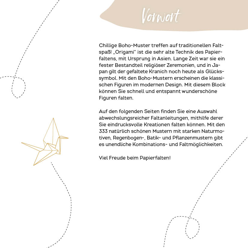 Weitere Ansicht: 333 Origami - Boho Nature-Style