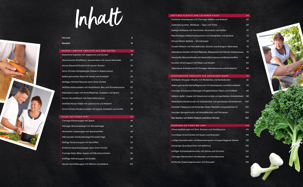 Weitere Ansicht: Robin Pietsch und Oma Christa - Unsere Lieblingsrezepte | Robin Pietsch