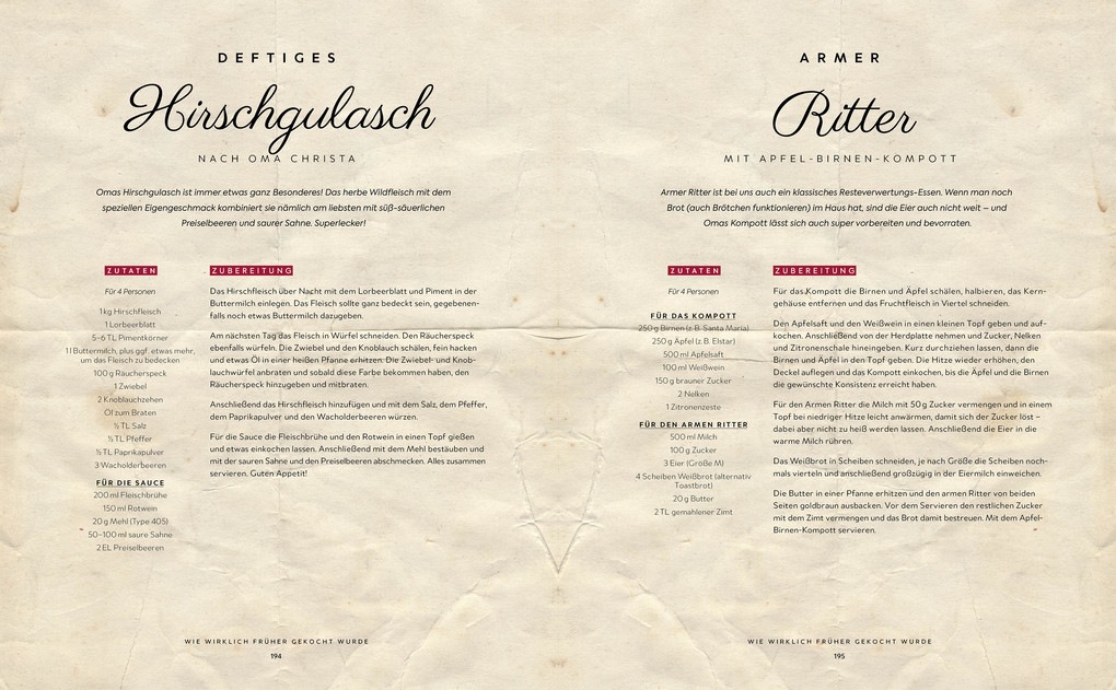 Weitere Ansicht: Robin Pietsch und Oma Christa - Unsere Lieblingsrezepte | Robin Pietsch