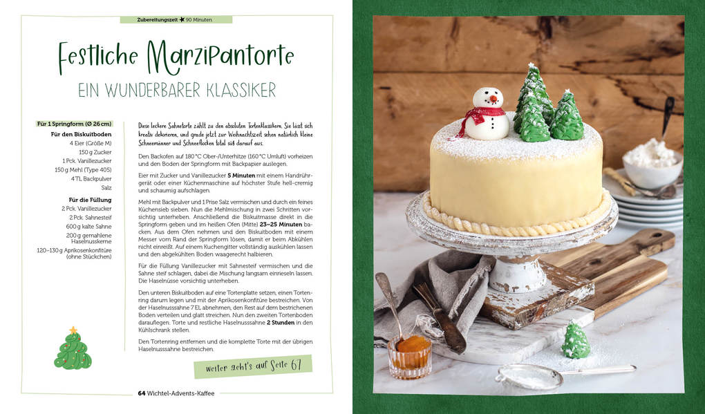 Weitere Ansicht: Das Wichtel-Weihnachts-Backbuch | Christine Kuhlmann