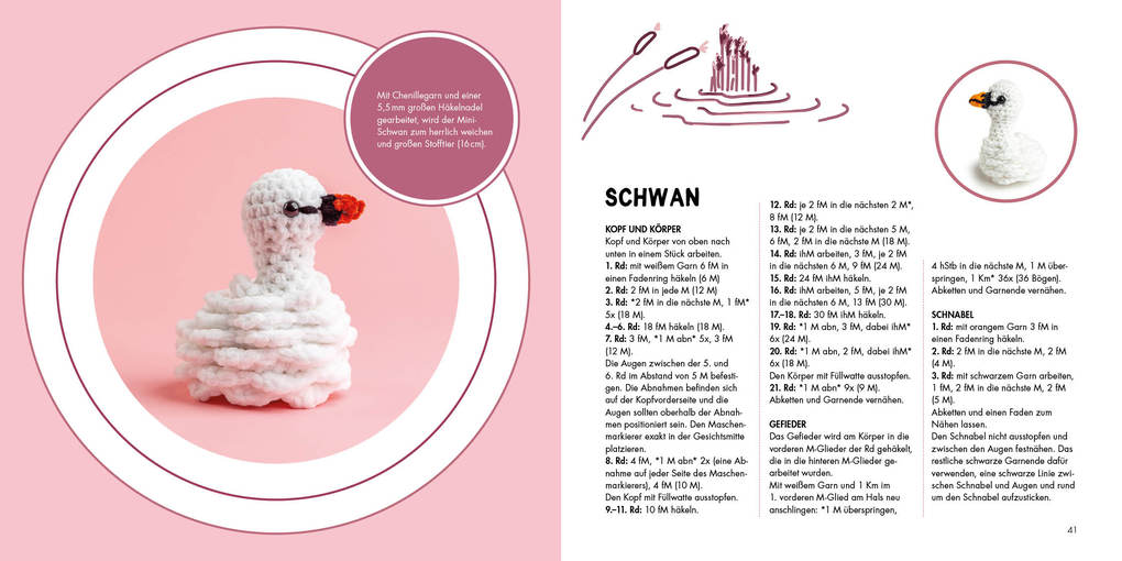 Weitere Ansicht: Mini-Amigurumis - Süße Vögelchen | Sarah Abbondio