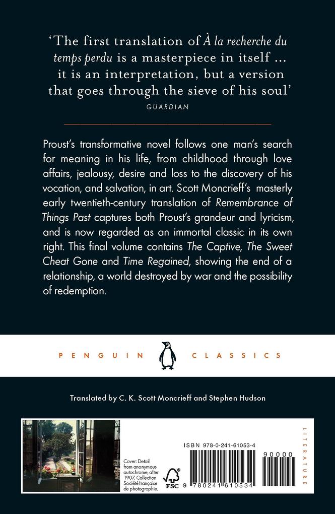 Weitere Ansicht: Remembrance of Things Past: Volume 3 | Marcel Proust