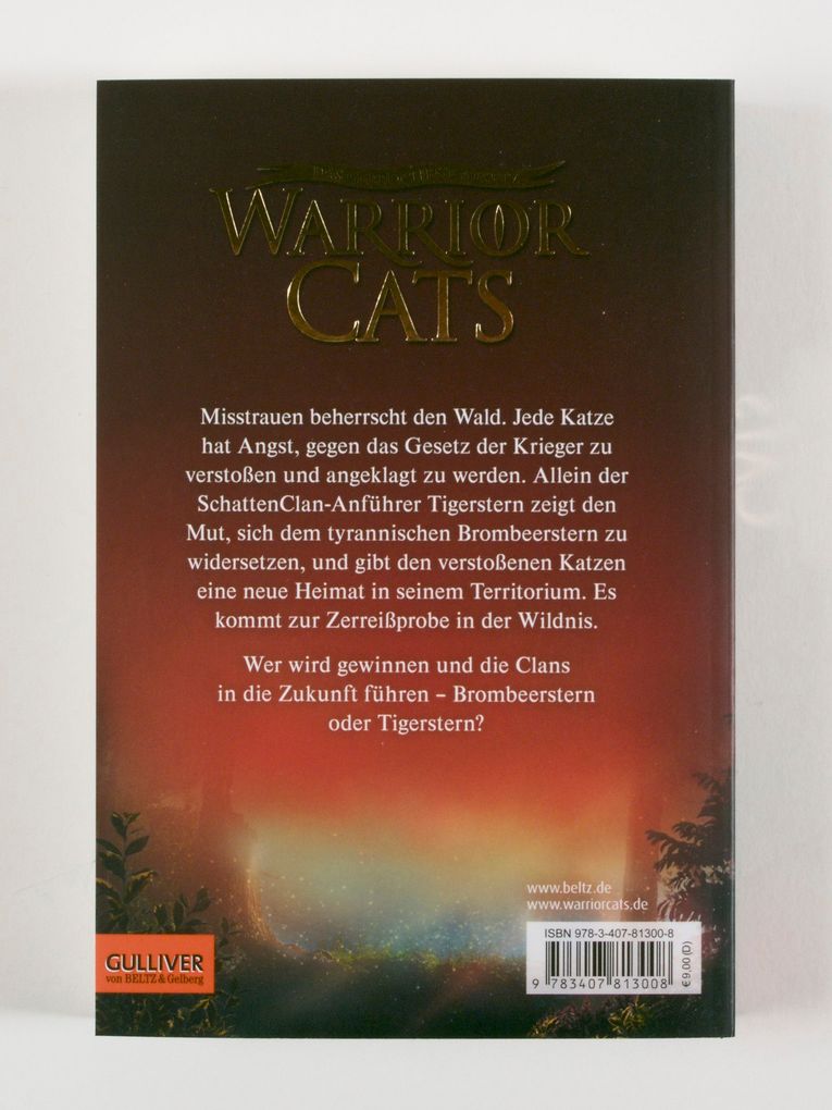 Weitere Ansicht: Warrior Cats - Das gebrochene Gesetz - Schleier aus Schatten | Erin Hunter