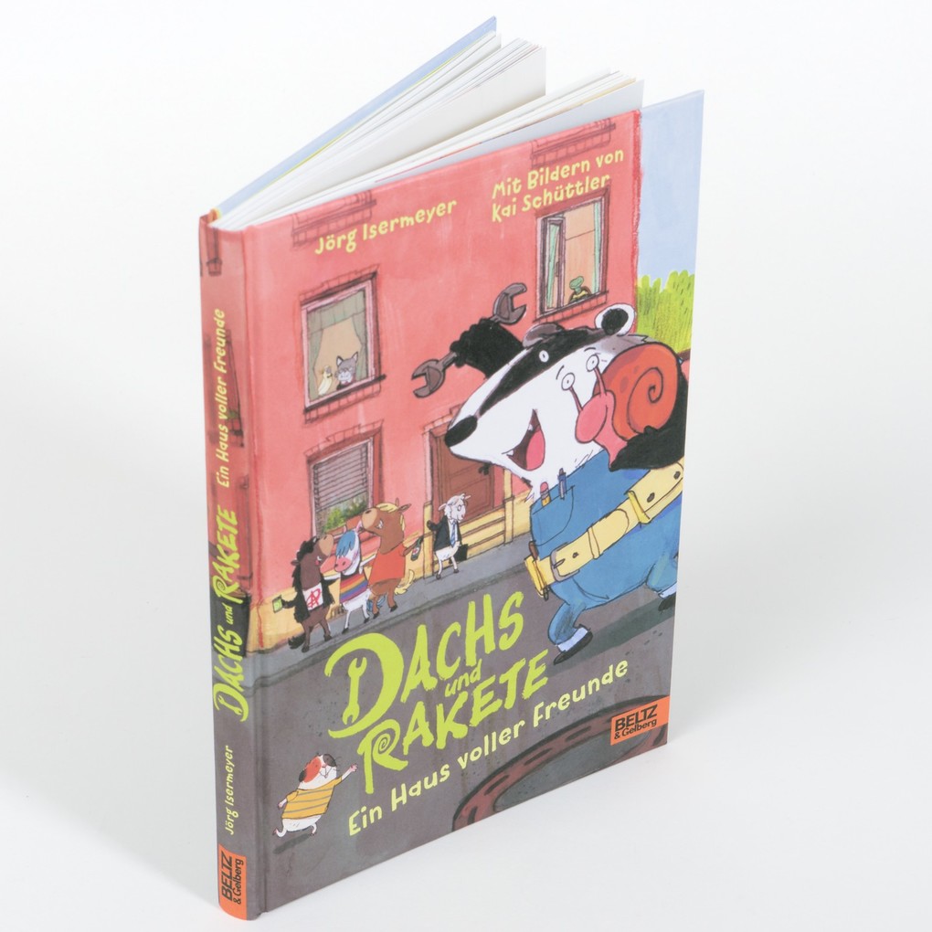 Weitere Ansicht: Dachs und Rakete. Ein Haus voller Freunde | Jörg Isermeyer, Kai Schüttler