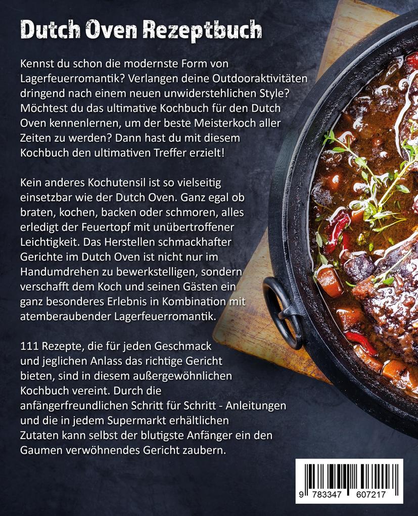 Weitere Ansicht: DUTCH OVEN REZEPTBUCH | Die kulinarischen Gaumenfreunde