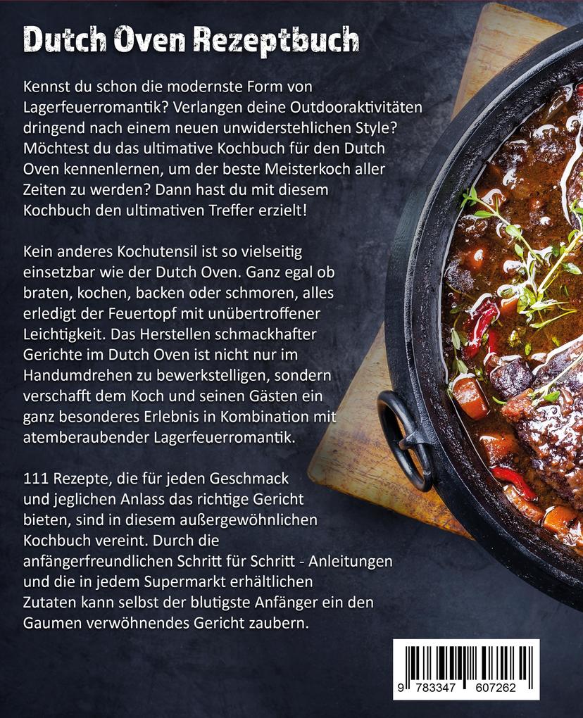 Weitere Ansicht: DUTCH OVEN REZEPTBUCH | Die kulinarischen Gaumenfreunde
