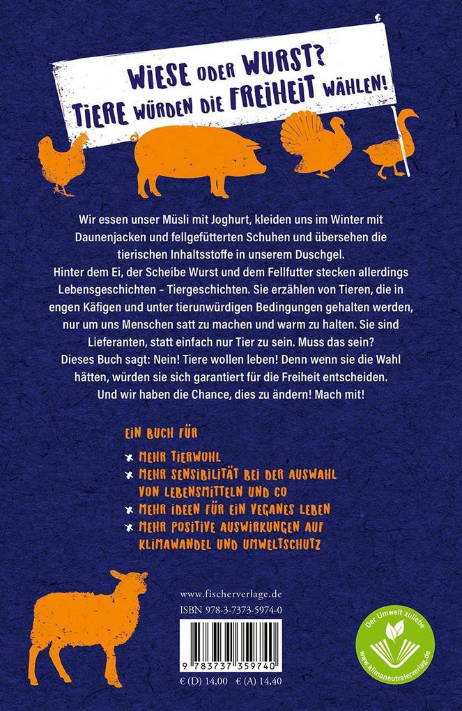 Weitere Ansicht: Tiere wollen leben! | Hilal Sezgin