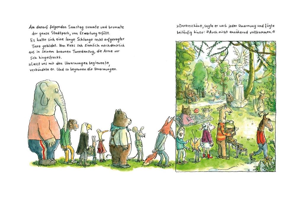 Weitere Ansicht: Konrad Kröterich und die Suche nach der allerschönsten Umarmung | Oren Lavie