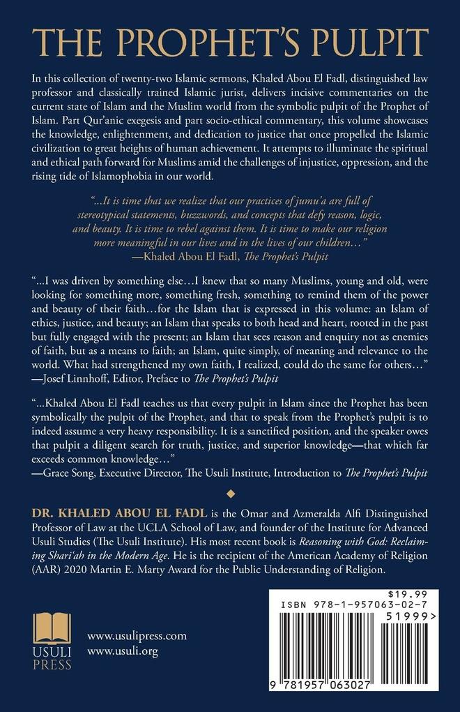 Weitere Ansicht: The Prophet's Pulpit | Khaled Abou El Fadl