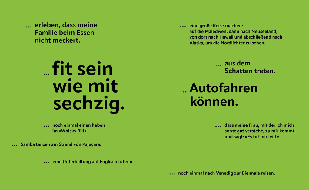 Weitere Ansicht: Einmal im Leben ... | Barbara Zoschke