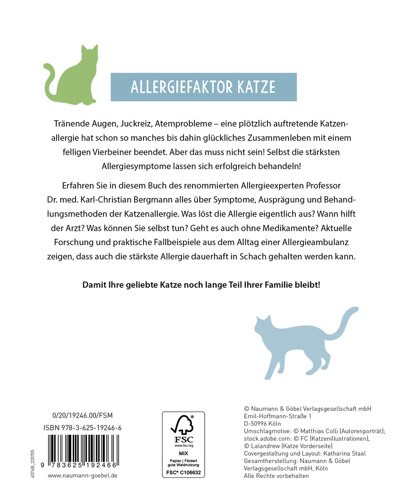 Weitere Ansicht: Diagnose Katzenallergie | Karl-Christian Bergmann, Naumann & Göbel