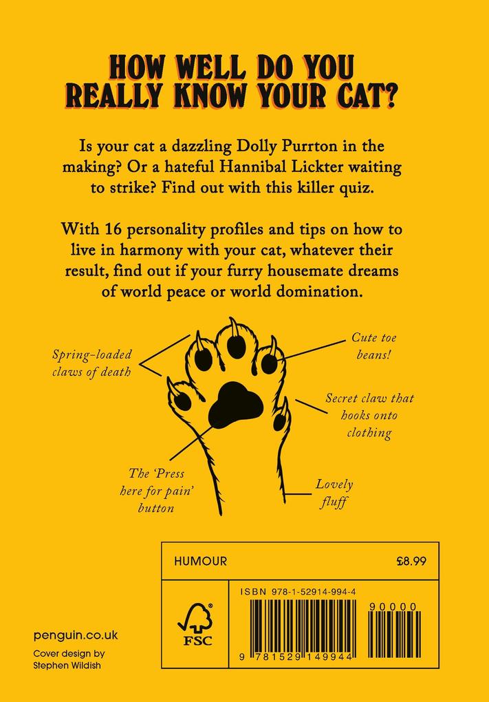 Weitere Ansicht: Is Your Cat A Psychopath? | Stephen Wildish