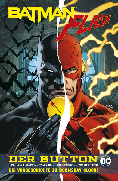 Produktbild: Batman/Flash: Der Button (Neuausgabe) | Tom King, Jason Fabok, Joshua Williamson, Howard Porter