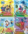 Nelson Mini-Bücher: 4er DC Superhelden 1-4