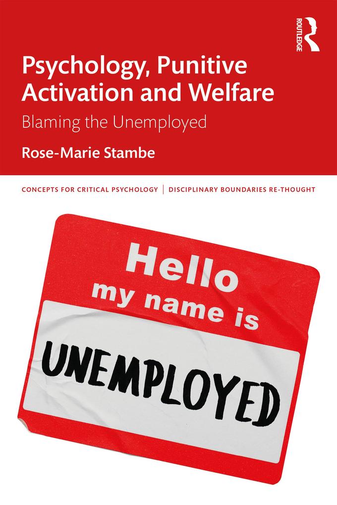 Produktbild: Psychology, Punitive Activation and Welfare | Rose-Marie Stambe