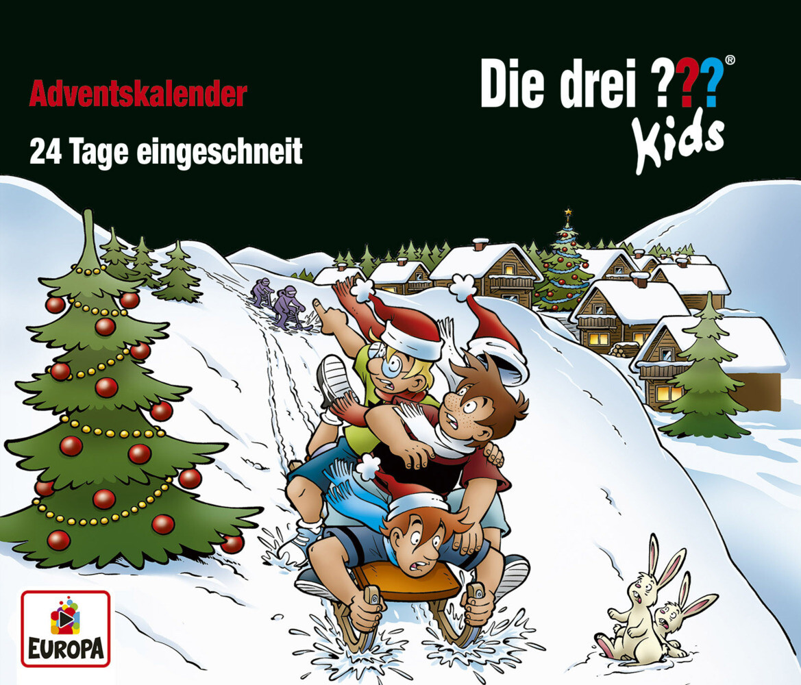 Produktbild: Die drei ??? Kids: Advenstkalender - 24 Tage eingeschneit | Ulf Blanck