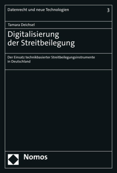 Produktbild: Digitalisierung der Streitbeilegung | Tamara Deichsel