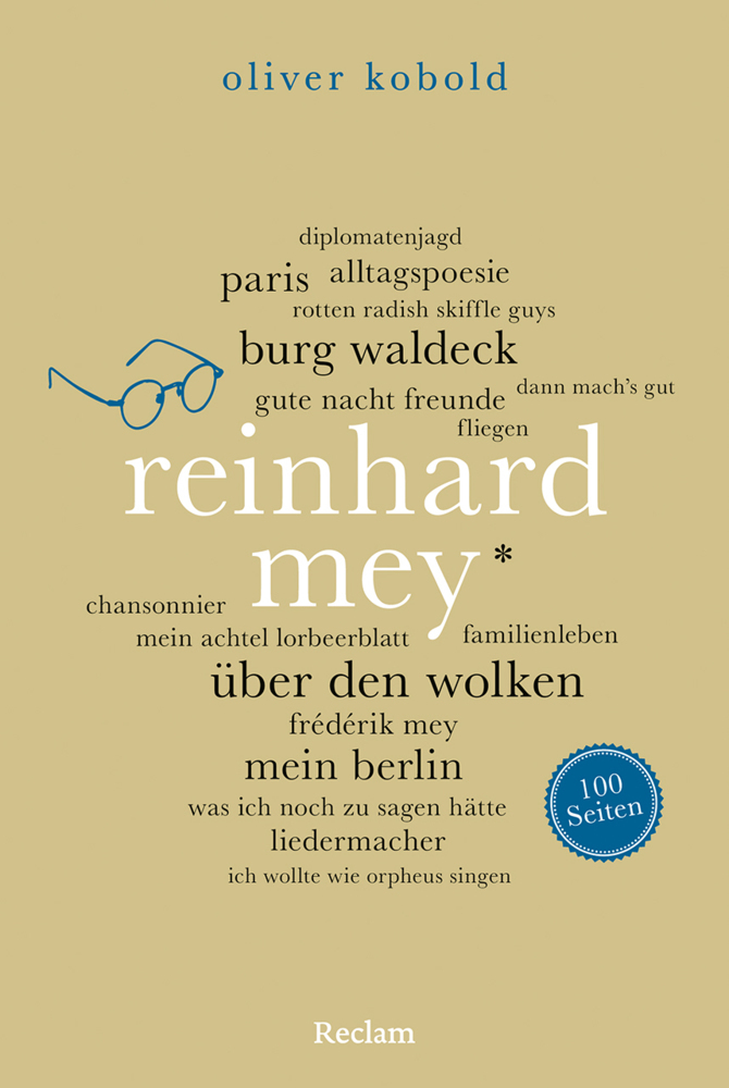 Produktbild: Reinhard Mey. 100 Seiten | Oliver Kobold