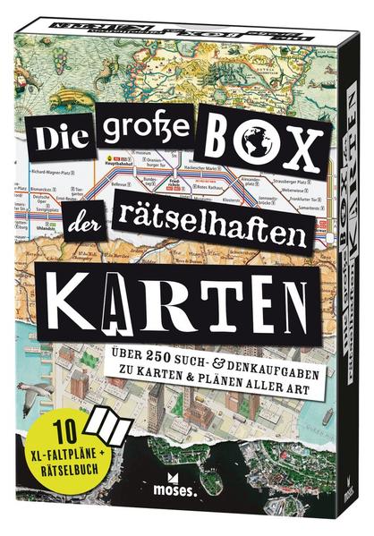 Produktbild: Die große Box der rätselhaften Karten | Elke Vogel