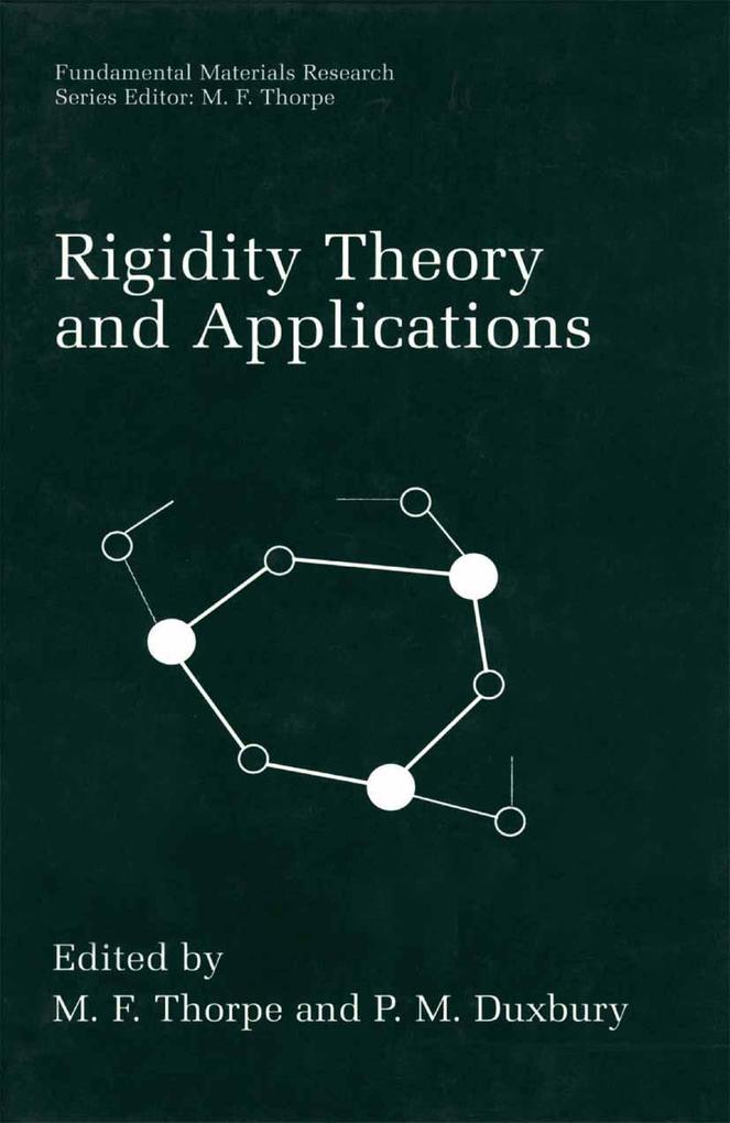 Rigidity Theory and Applications als Buch (gebunden)