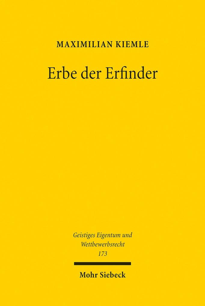Produktbild: Erbe der Erfinder | Maximilian Kiemle