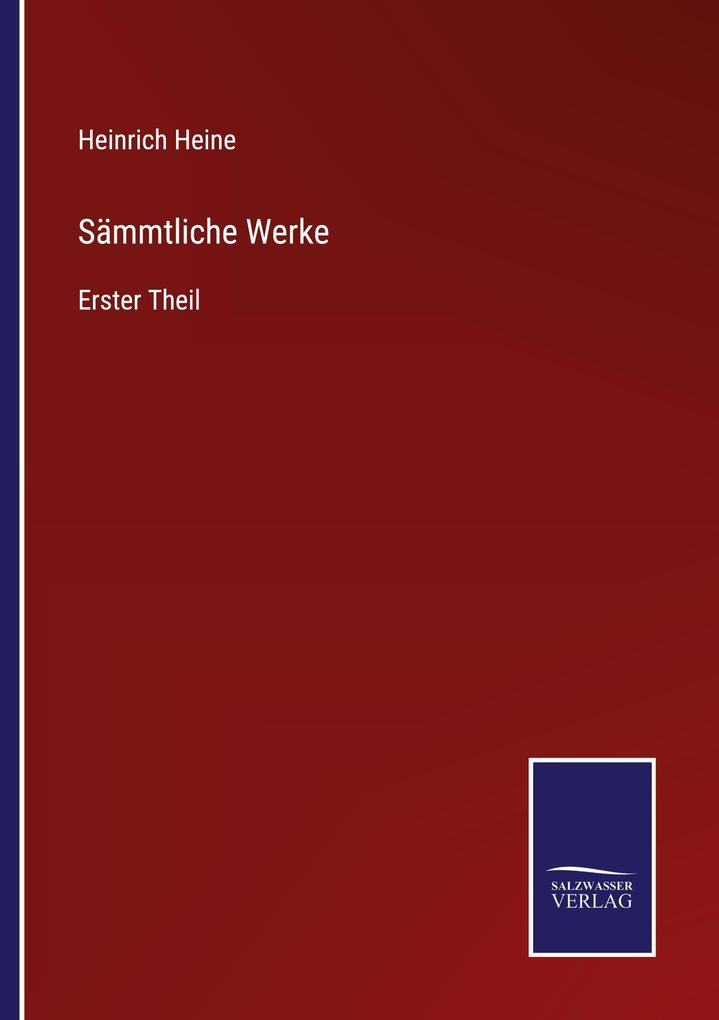 Produktbild: Sämmtliche Werke | Heinrich Heine