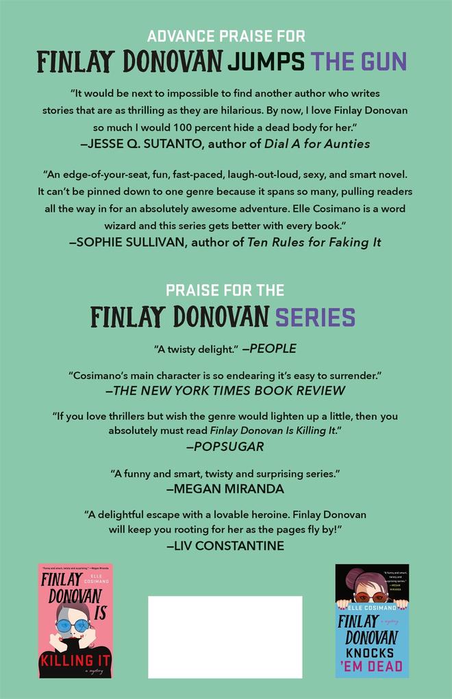 Weitere Ansicht: Finlay Donovan Jumps the Gun | Elle Cosimano