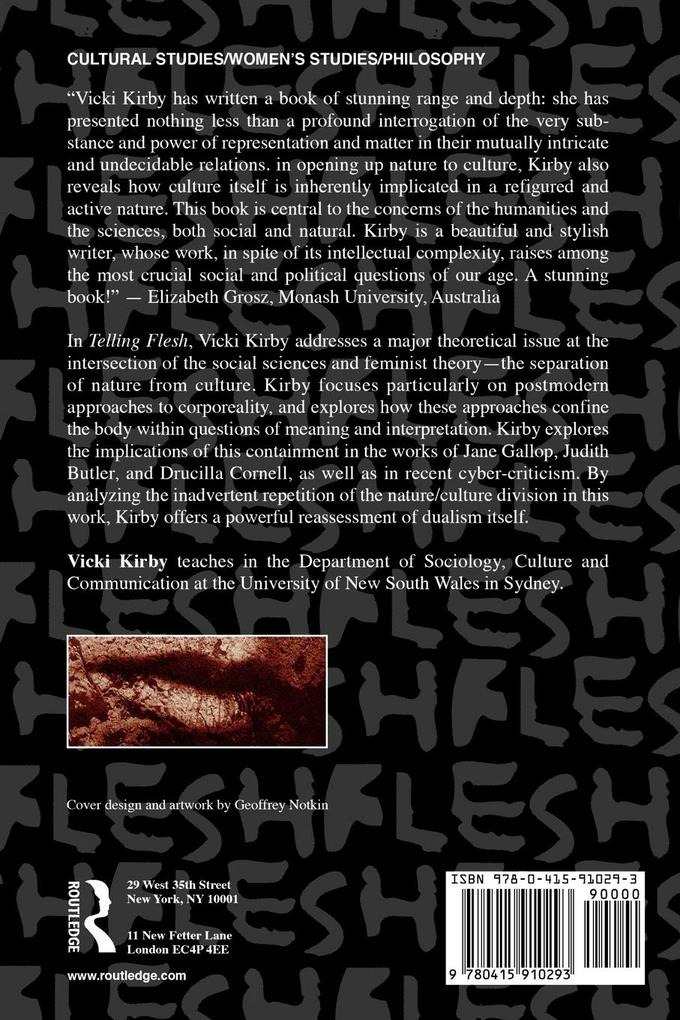 Weitere Ansicht: Telling Flesh | Vicki Kirby