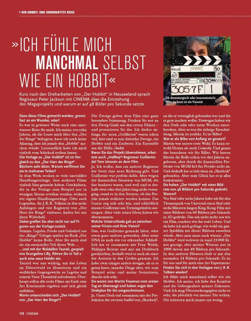 Weitere Ansicht: Cinema präsentiert: Der Herr der Ringe - Die Chronik | Philipp Schulze, Oliver Noelle, Volker Bleeck