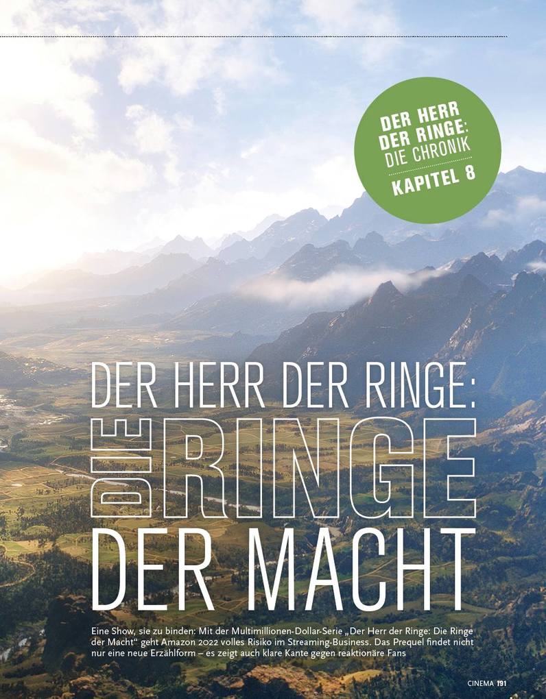Weitere Ansicht: Cinema präsentiert: Der Herr der Ringe - Die Chronik | Philipp Schulze, Oliver Noelle, Volker Bleeck
