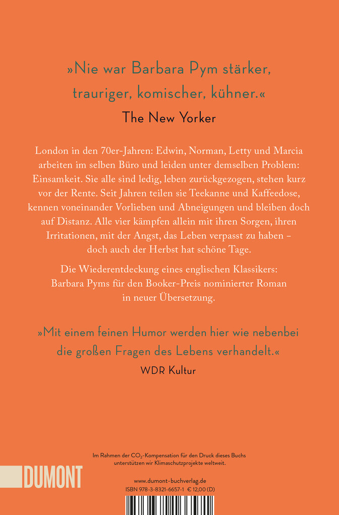 Weitere Ansicht: Quartett im Herbst | Barbara Pym