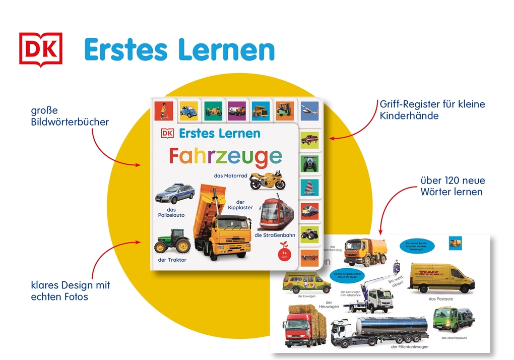 Weitere Ansicht: Erstes Lernen. Fahrzeuge | DK Erstes Lernen