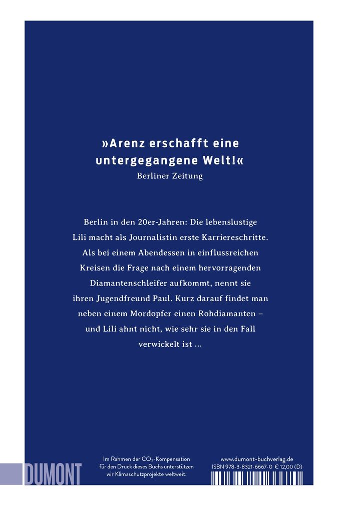 Weitere Ansicht: Das Diamantenmädchen | Ewald Arenz