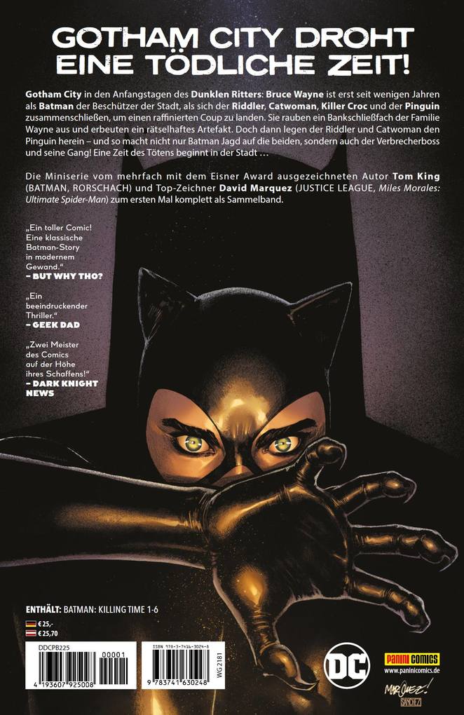 Weitere Ansicht: Batman: Killing Time | Tom King, David Marquez