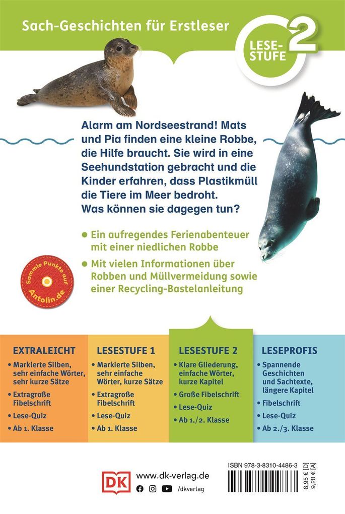 Weitere Ansicht: SUPERLESER! Mats und Pia retten eine Robbe | Sabine Frank