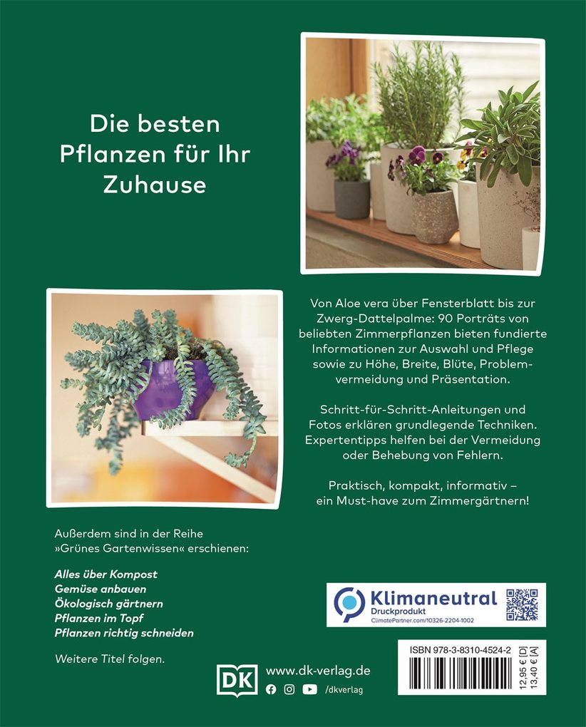 Weitere Ansicht: Grünes Gartenwissen. Die schönsten Zimmerpflanzen | Tamsin Westhorpe
