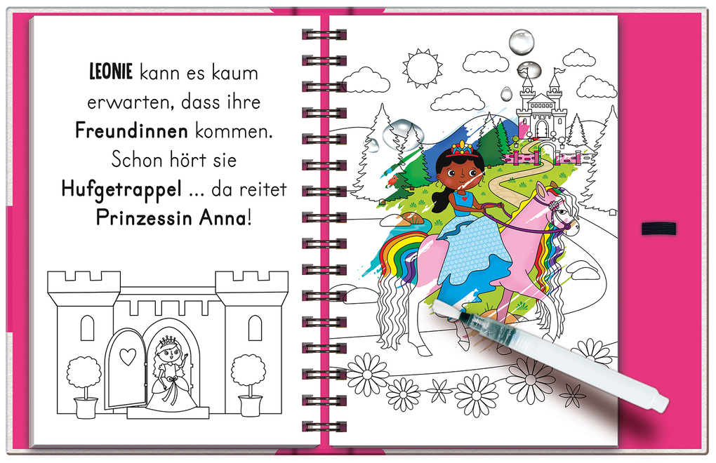 Weitere Ansicht: Magic Water Colouring - Prinzessinnen | Lisa Regan