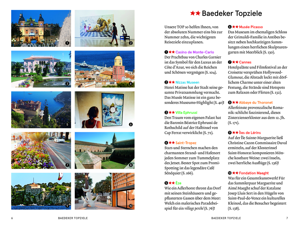 Weitere Ansicht: Baedeker SMART Reiseführer Côte d'Azur | Peter Bausch, Hilke Maunder