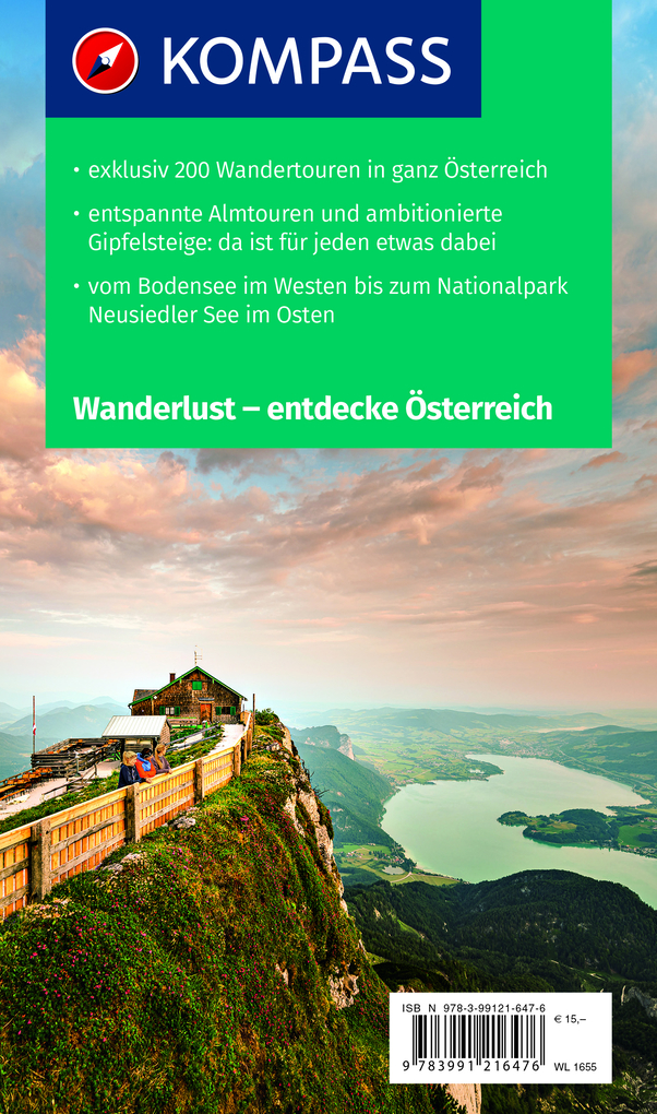 Weitere Ansicht: KOMPASS Wanderlust Österreich