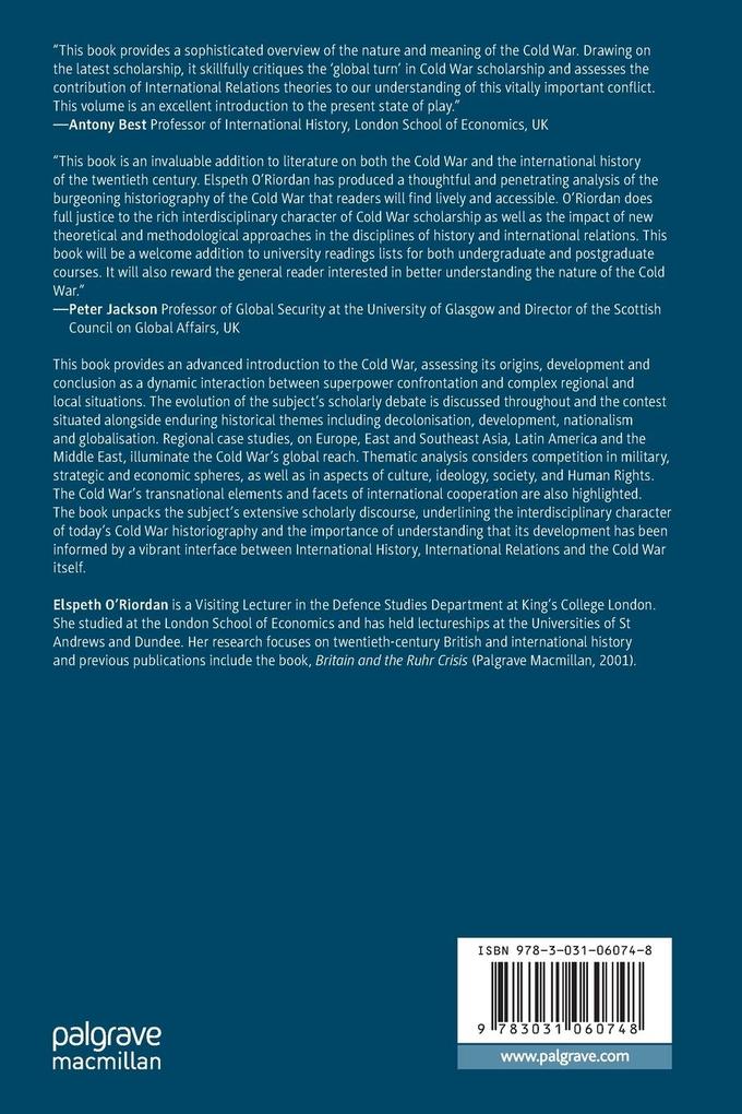 Weitere Ansicht: Understanding the Cold War | Elspeth O'Riordan