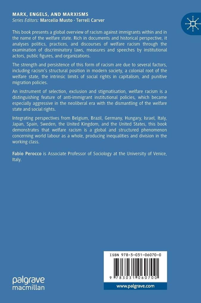 Weitere Ansicht: Racism in and for the Welfare State