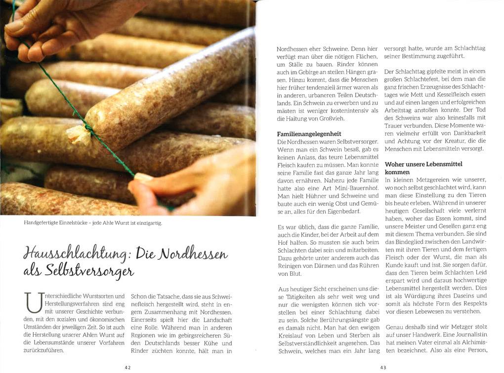 Weitere Ansicht: Nordhessische Ahle Worscht | Katharina Koch