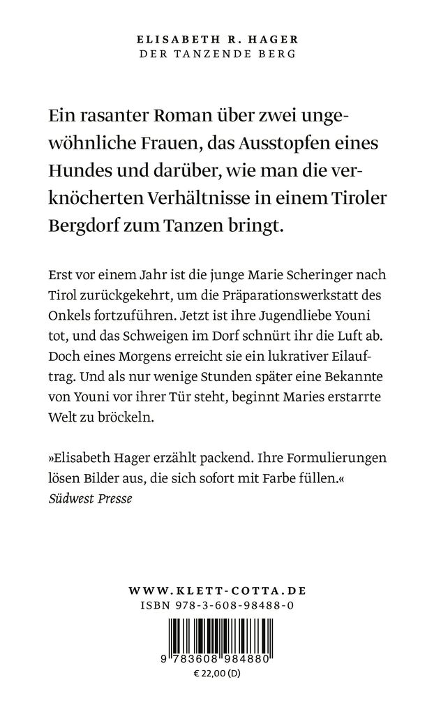 Weitere Ansicht: Der tanzende Berg | Elisabeth R. Hager