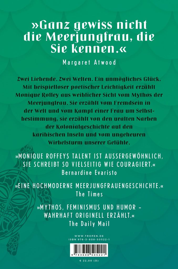 Weitere Ansicht: Die Meerjungfrau von Black Conch | Monique Roffey