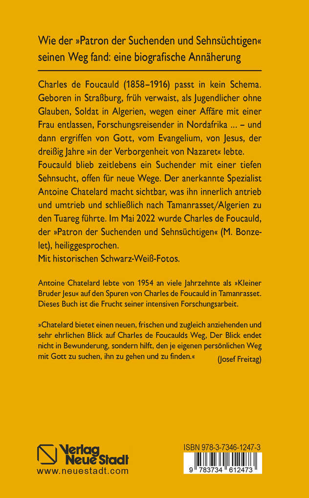 Weitere Ansicht: Charles de Foucauld | Antoine Chatelard