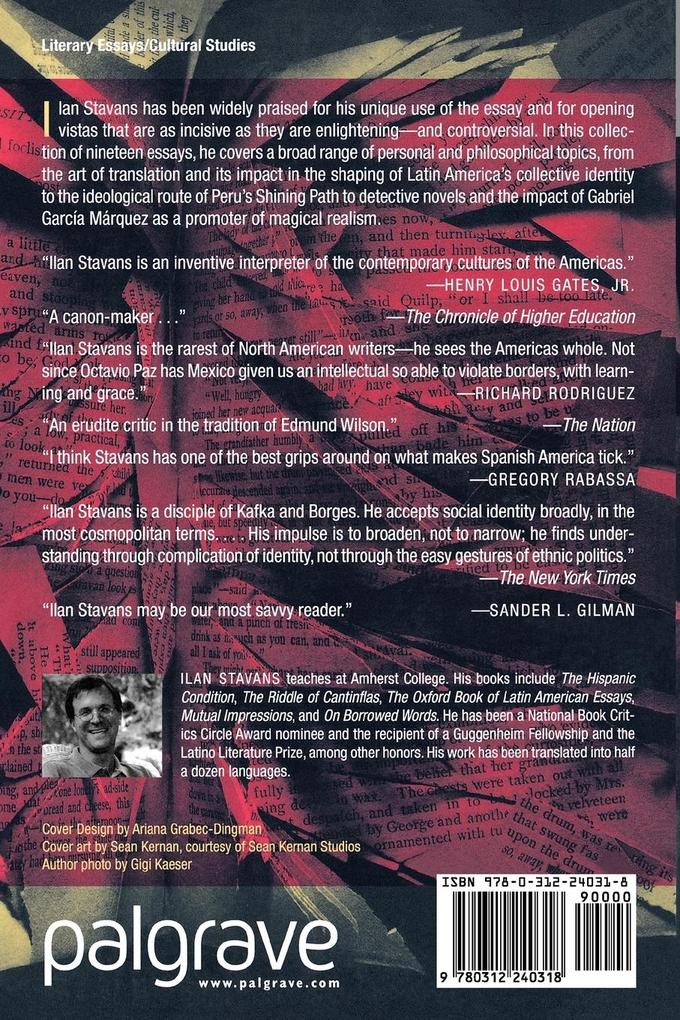 Weitere Ansicht: Art and Anger | I. Stavans, Ilan Stavans